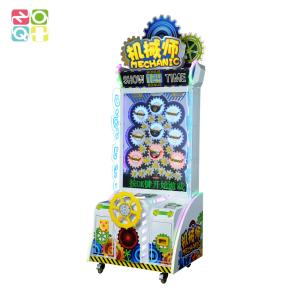 Quality Profitable adults mechanic master ticket redemption game, lucky wheel lucky gear arcade ticket game wholesale
