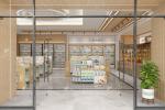 10-YMQSS Pharmacy Model Store With Natural Wood Luxury Style