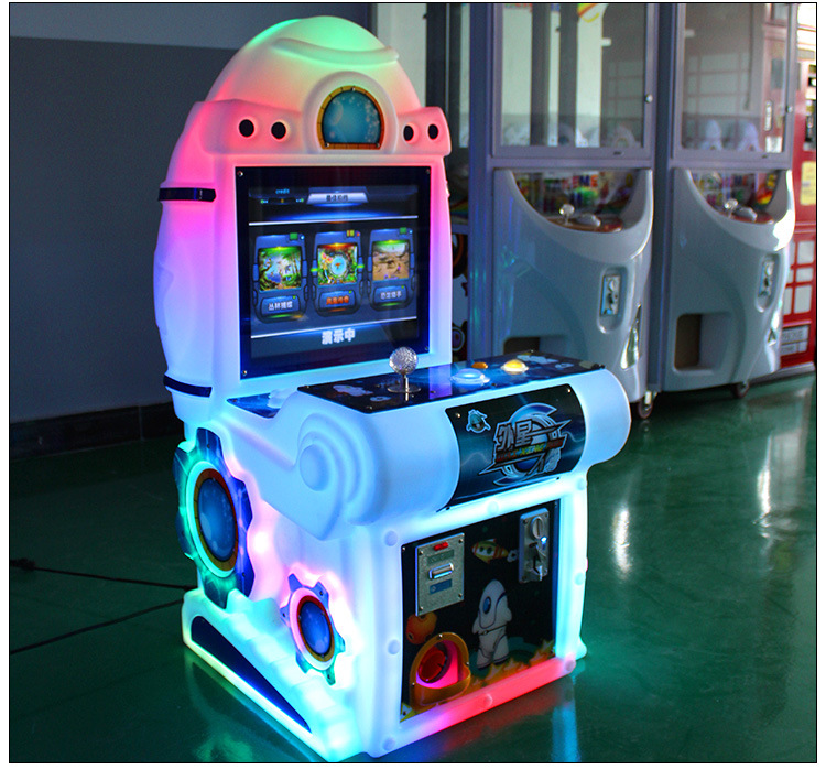 Picture Display Kids Coin Operated Gun Shooting Arcade Game for Children's Entertainment