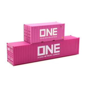 Quality 1:87 HO scale railway shipping sea container for model train railroad landscape layout wholesale