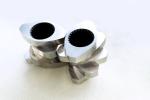 Sheet / Profile Plastic Extrusion Parts , Extruder Screw Kneading Block