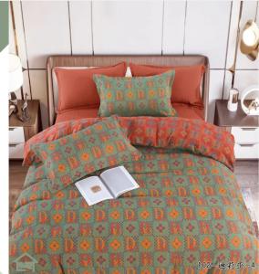 Quality 100% Natural Cotton Color Weaving Homeware Textile linens Beddings wholesale