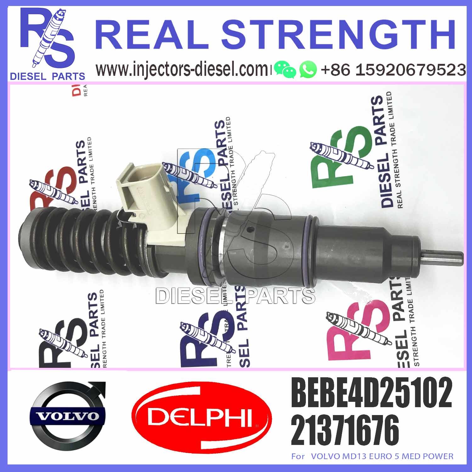 4 Pins Diesel Fuel Injector 21340615 Fuel Injection Nozzle BEBE4D25002 BEBE4D25102 For V-O-L-V MD13