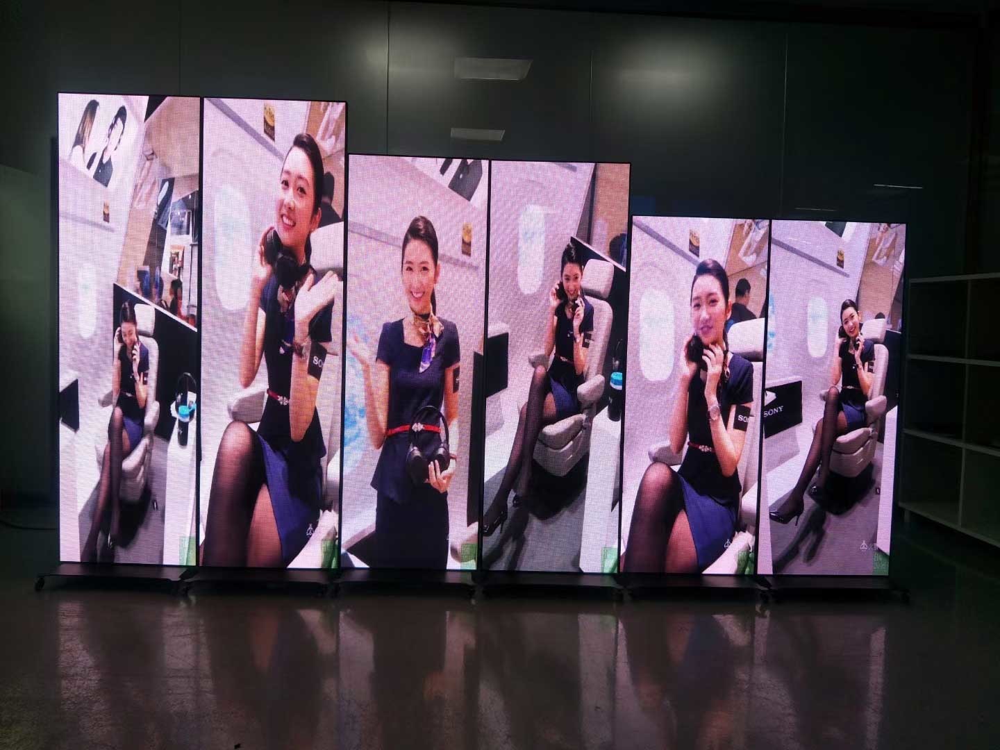 1R1G1B 0.5KG 20W Small Pitch LED Display 170° Viewing AngleLED Screen P2