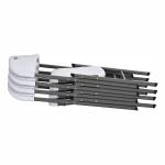 Lightweight Waterproof Plastic Folding Patio Chairs For Outdoor Picnic