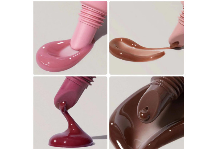 10ml 15ml 20ml PE Extruded Lip Gloss Hose Beautiful Plastic Tube Packaging