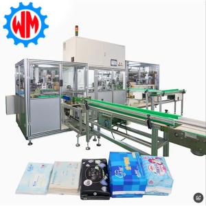 Quality 16.5KW Intelligent Sanitary Napkin Packaging Machine Easy Operation Adult Diaper Packing Machine wholesale