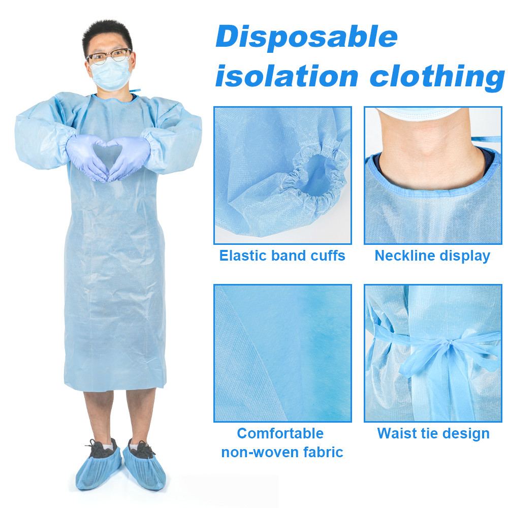 Disposable Sms Non Woven Surgical Gown / Disposable Sterile Surgical Gown