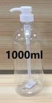Hand Sanitizer Alcohol 1000ml Lotion Bottle Pump Dispenser