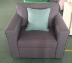 Hotel fabric lounge chair,single sofa LC-0007