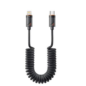 Quality ESSAGER ES-X66 Spring Style 29W USB-C to Lighting Charging Cable Cord wholesale