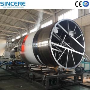 Quality Plastic Solid Wall Spiral Winding HDPE Pipe Water Storage Tank Extrusion Production Machine Line wholesale