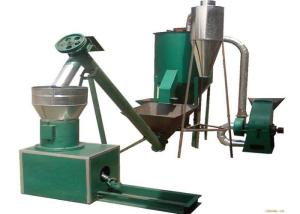 Quality Energy Saving Wood Pellet Production Line With Wood Crusher , Dryer , Conveyor wholesale