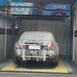 Automatic Brushless Touchless Car Wash Machine KL360-2 15kw Water Pump 12kw Air