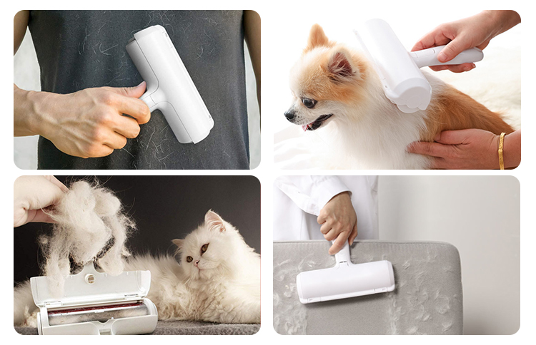 Self Cleaning Pet Hair Remover Reusable Pet Hair Roller Sustainable