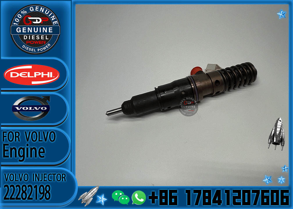 Diesel Fuel Injector common rail parts injector 22459521 22282198 BEBE1R13101 1112005-E9300 for VOLVO