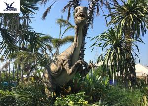 Quality Interactive Dinosaur Models Ornament For Parks / Shopping Malls Fire Resistance wholesale
