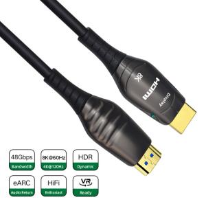 Quality Black 48Gbps HDR HDMI Cable For Xiaomi Mi Box 4K 120Hz wholesale