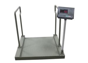 Quality Stainless Steel Hospital Wheelchair Floor Weighing Scale Heavy Duty 300-2000 Kg wholesale