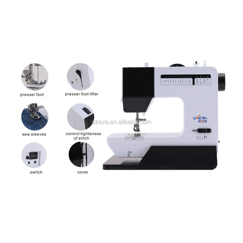 Advanced Domestic Sewing Machines with Automatic Thread Rewind in Cheaper Products