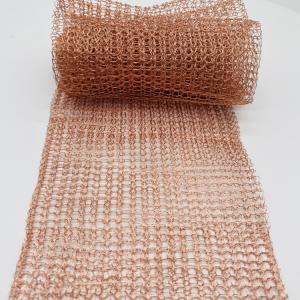 Quality 3.2m Copper Mesh For Distilling Knitted Style Rohs Certificated wholesale