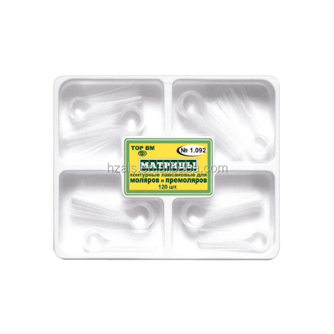 1.092 Dental Universal Kit for Transparent Contoured Matrices GB/T18830-2009 Safety Standard Teeth Restorative Materials