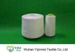AAA Grade Spun Polyester Yarn For Garments , FR210 Yizheng Fiber Material