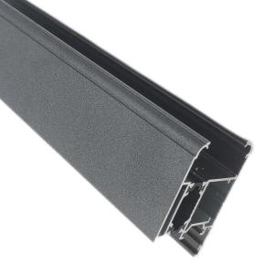 Quality Odorless 6061 Aluminium Window Profiles Integrated Grey Sound Insulation wholesale