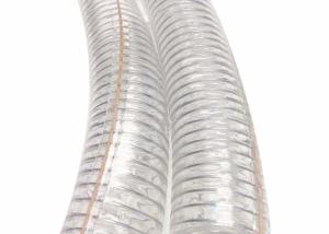 Quality Reinforced Food Grade Spring Hose, Spiral Static Dissipative PVC Steel Wire Hose wholesale