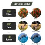 Adults Wide Field 10 X 42 Binoculars With ED Glass Waterproof Bird Watching
