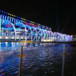 Colorful Music Dancing Fountain Project With LED Lights Performance