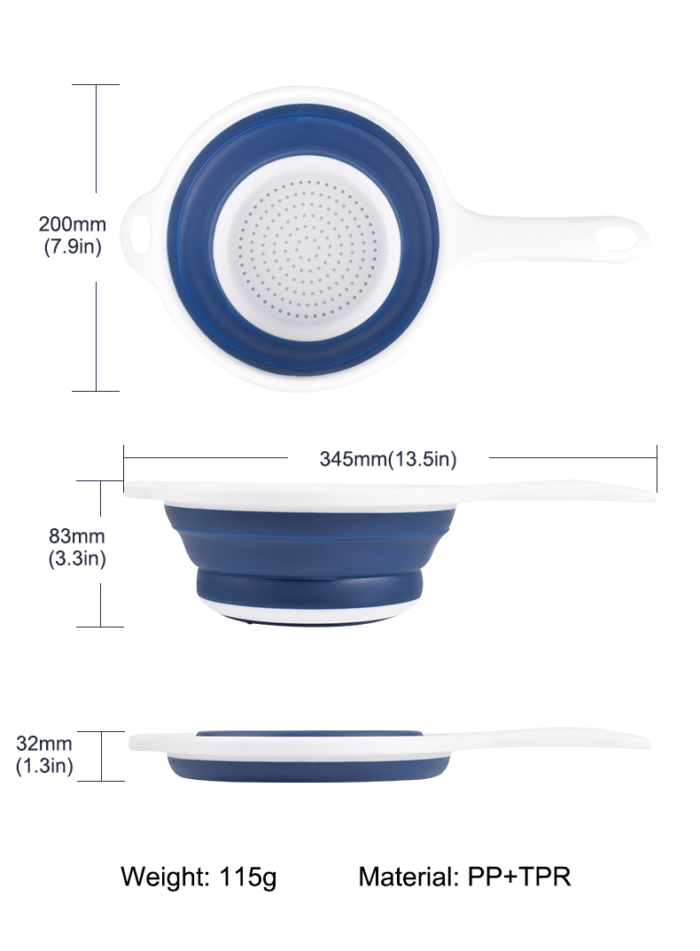 TPR PP Silicone Drain Basket Silicone Household Products Sustainable