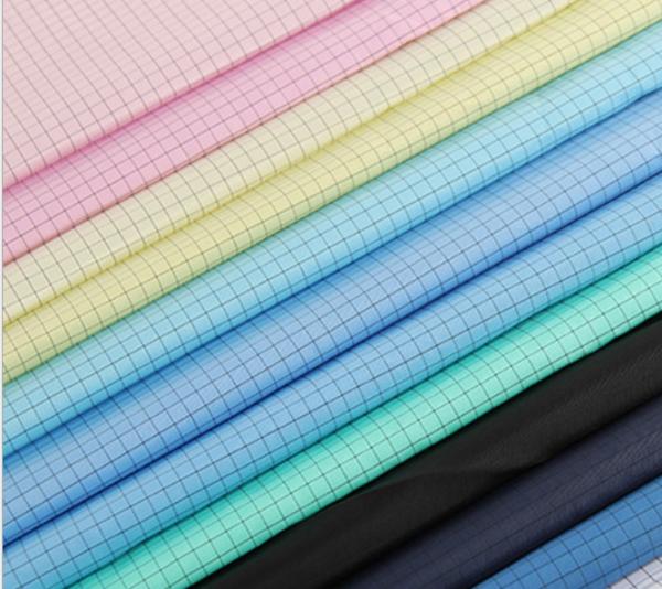Cheap Filament Yarn Anti Static Fabric 2% Carbon Fiber For Cleanroom Garment for sale