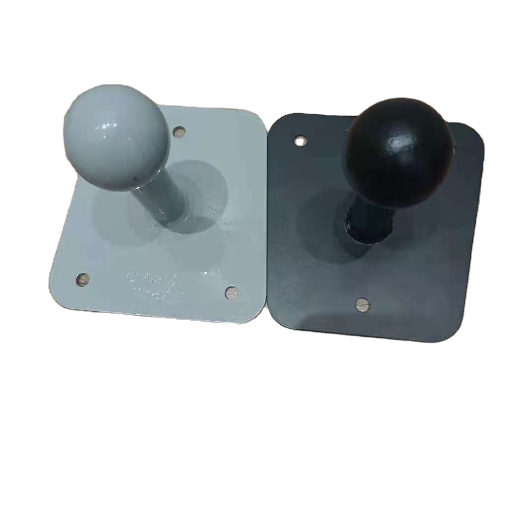 Matte Black Powder Coated Carbon Steel Bike Rack Wall Mount Bracket Ball Head Black
