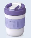 Glass Coffee 400ml 550ml Portable Water Cup / Mug