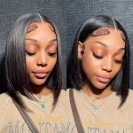 Lace Frontal Wig 13X4 HD LACE FRONTAL Closure Wig Ready To Wear Straight Human