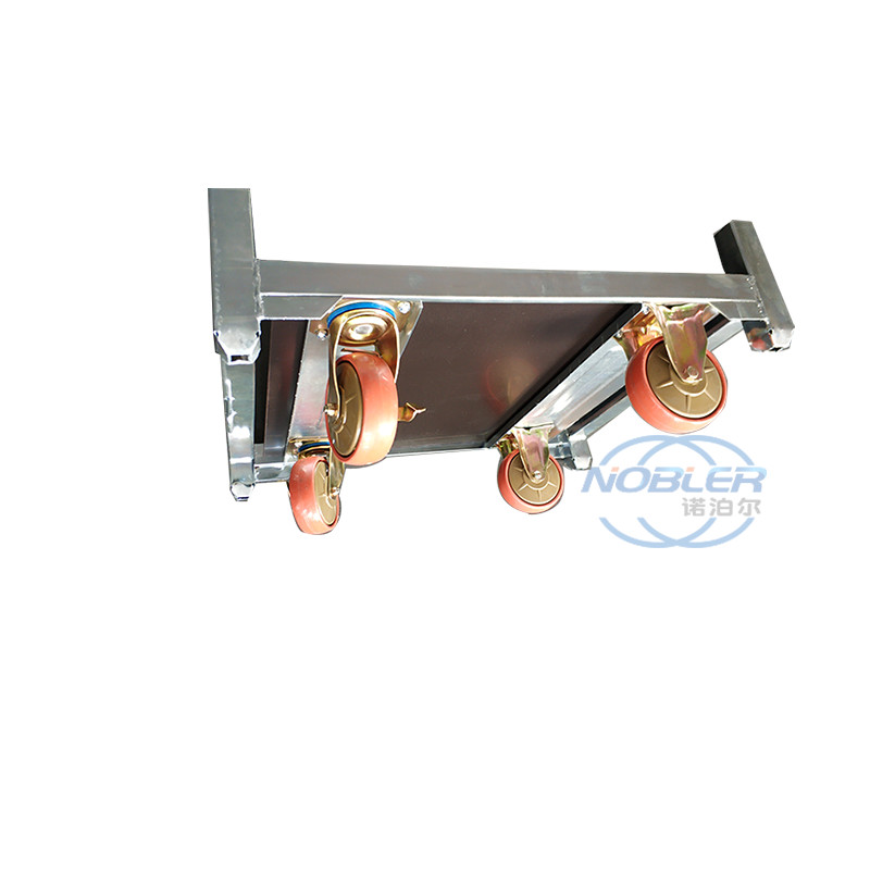 675*562*1700mm Plywood Dutch Flower Trolley PP Wheel Easy To Install And Durable