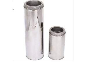 Quality 12inch Double Wall Stove Pipe With Twist Lock System wholesale