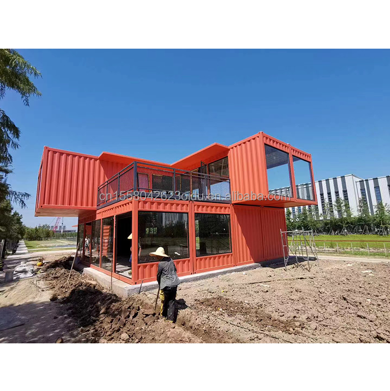 Steel Frame Galvanized Steel Bending 180g Portable Expandable Container Living House for Modern Living