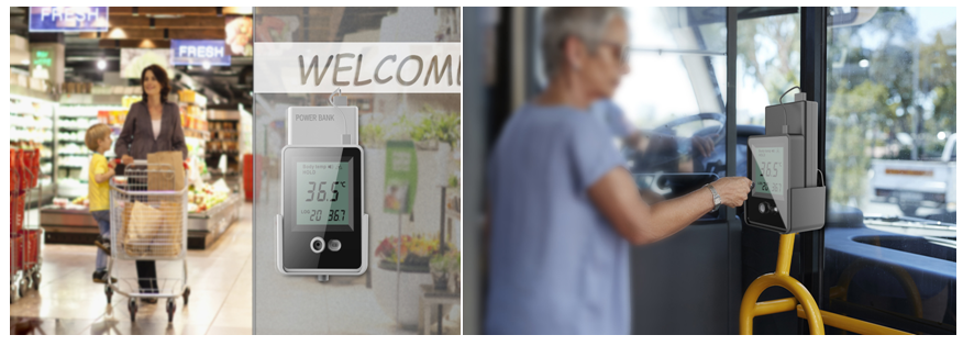Doorbell AI Infrared Thermometer