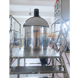 Quality 500L Liquid Buttom Homogenizer Emulsifier Mixer Single Layer wholesale