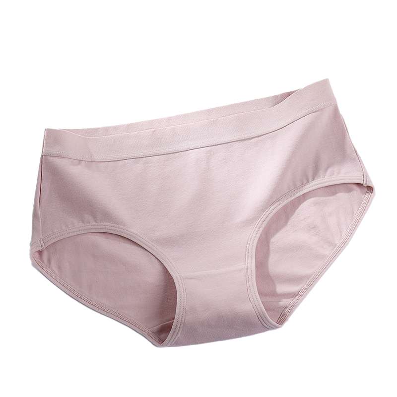 Bacterialproof Women'S Cotton Underwear Panties Mid Rise For Period