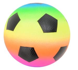 Quality Rainbow Colored PVC Inflatable Rainbow Ball Odorless Soccer wholesale