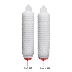 Quality PP Pleated Filter Cartridge for Water Filtration Food Beverage Shops Preferred by Buyers wholesale