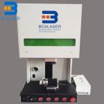 Enclosed Fiber Laser Marking Machine Gold Silver Jewelry Engraving Cutting 30W