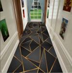 Super Geometric Style Large Commercial Floor Mat For Flower Entrance Corridor