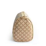 Square Nylon Two Compartment Makeup Bag / Custom Cosmetic Bags 18*7*12 cm