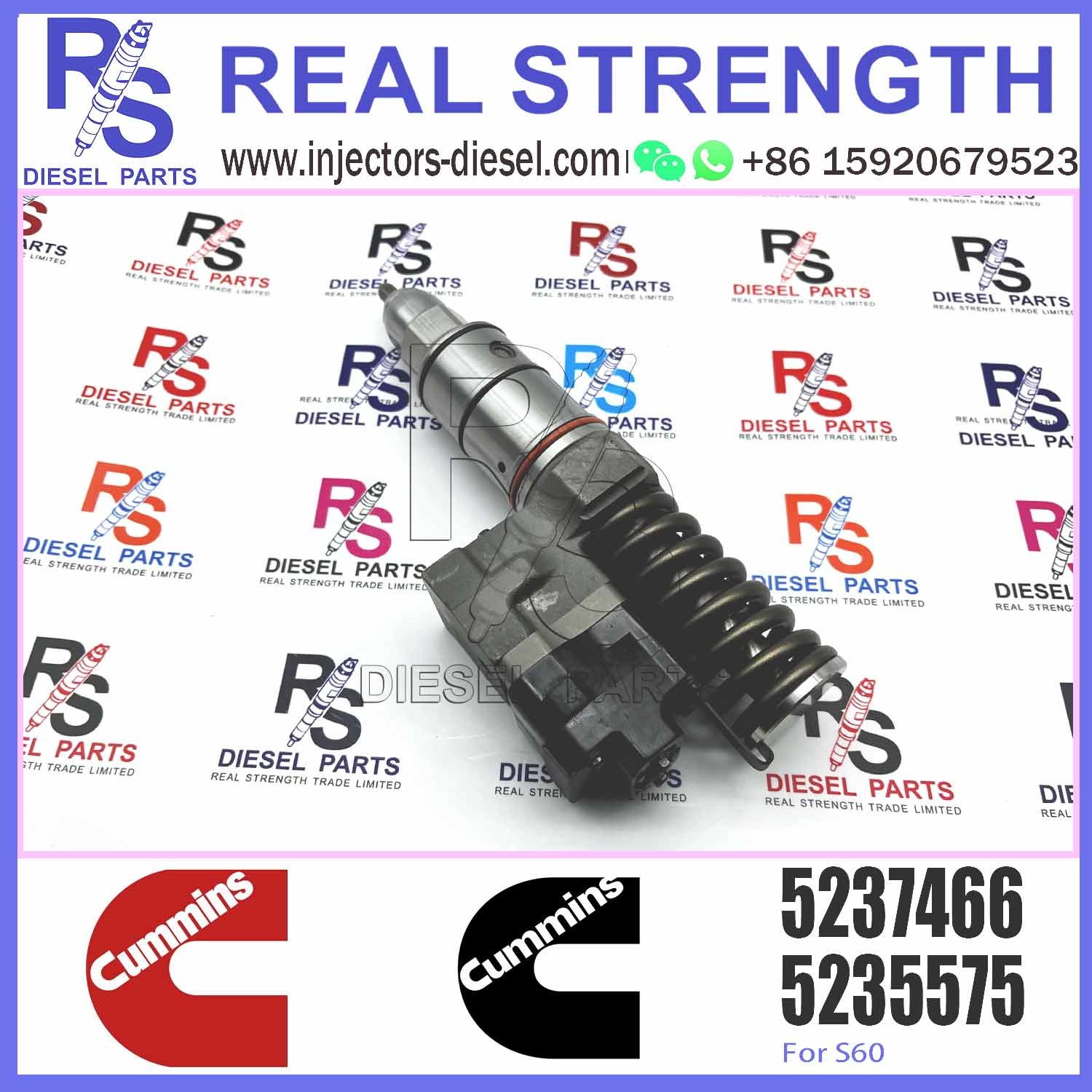 4991752 Detroit Common Rail Diesel Fuel Injector R-5237466 5237466 R-5235575 5235575 5237045