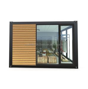 Quality Aluminum Alloy Windows Luxury Modern Wooden Workshop Display Cabinet for Apartment or Holiday House Storage Solution wholesale
