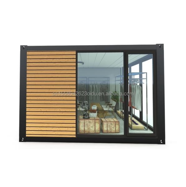 Aluminum Alloy Windows Luxury Modern Wooden Workshop Display Cabinet for